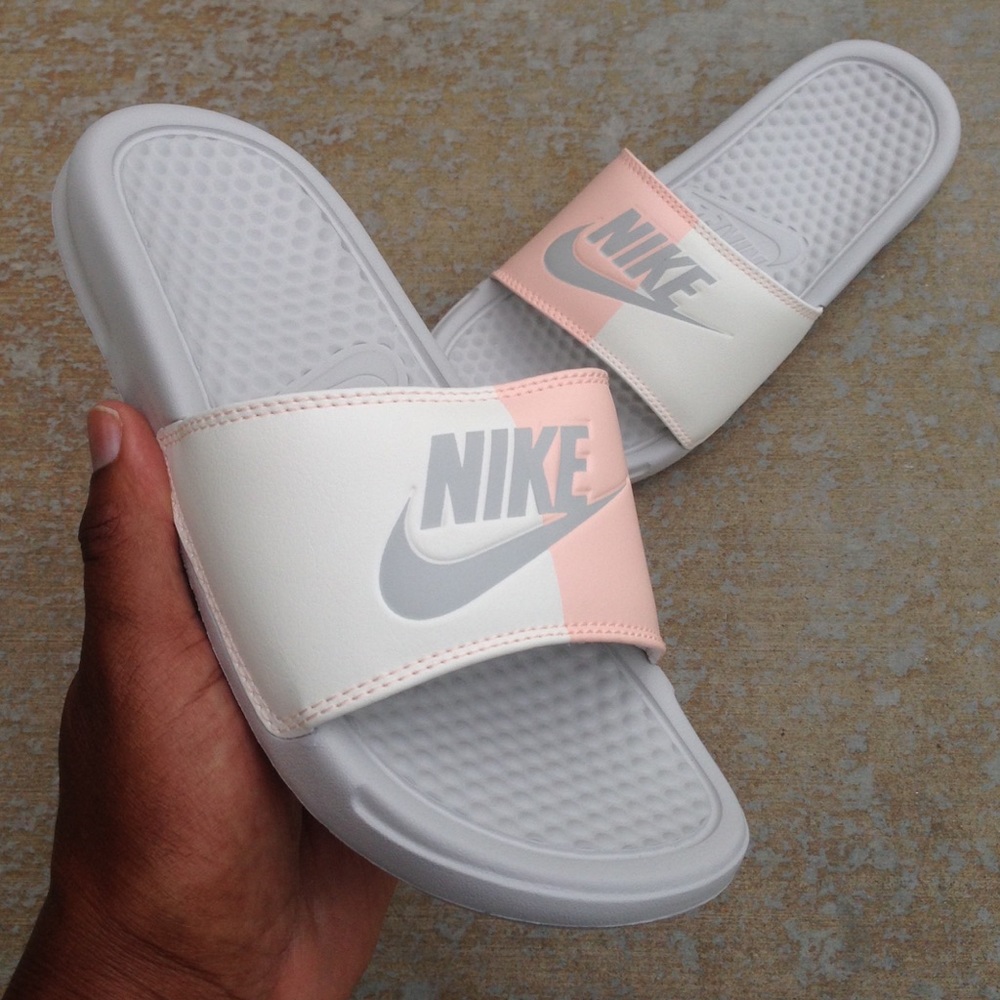 WMNS NIKE SCARFACE BENASSI SLIDES JUST DO IT PINK - Picture 5 of 5